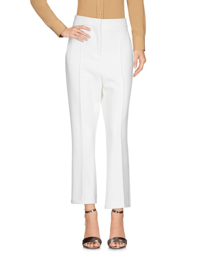 Shop Gotha Woman Pants White Size 3 Polyester, Viscose, Elastane