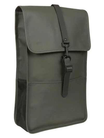 Shop Rains Flap Backpack In Green