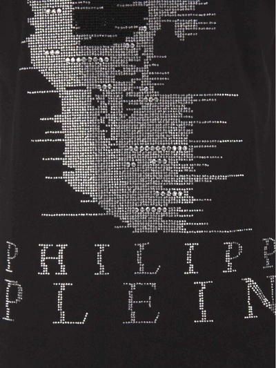 Shop Philipp Plein T-shirt In Nero Bianco