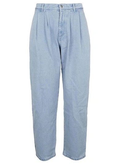 Shop Gosha Rubchinskiy Classic Denim Trousers In Bleach Blue