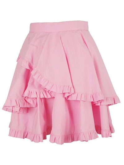 Shop Msgm Ruffled Skirt