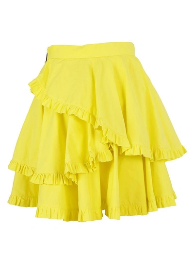 Shop Msgm Ruffled Skirt