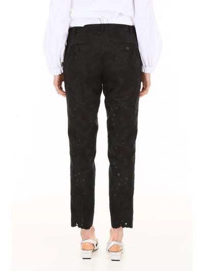 Shop Michael Michael Kors Miranda Trousers In Black (black)