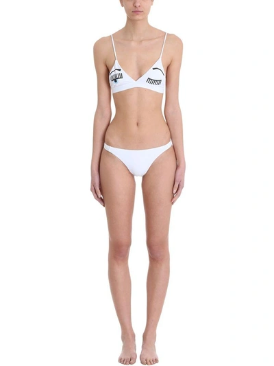 Shop Chiara Ferragni Bikini Flirting Eye In White