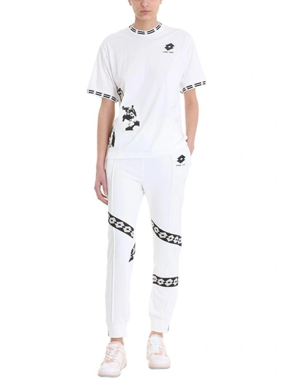 Shop Damir Doma X Lotto Pants In White