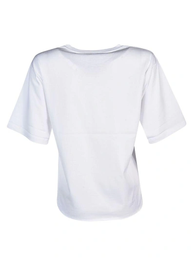 Shop Saint Laurent Boyfriend T-shirt In White