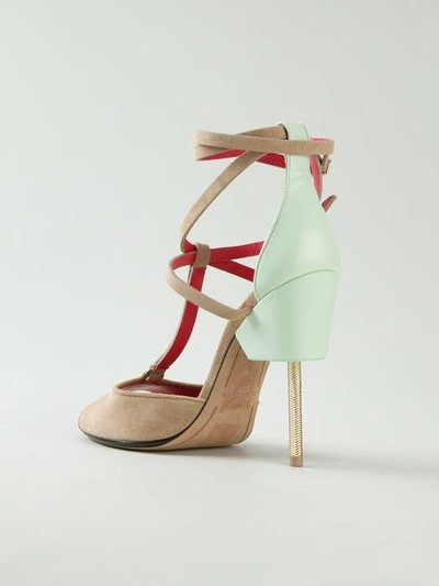 Shop Givenchy Strappy T-bar Sandals