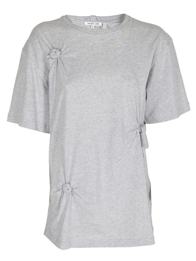 Shop Helmut Lang Knot T-shirt In Grigio
