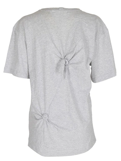 Shop Helmut Lang Knot T-shirt In Grigio