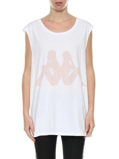 Shop Faith Connexion Kappa Sleeveless Top In White