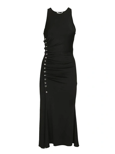 Shop Paco Rabanne Classic Dress In Black