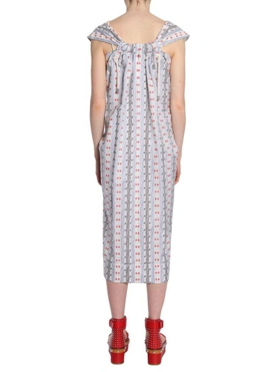 Shop Carven Sleeveless Dress In Multicolor