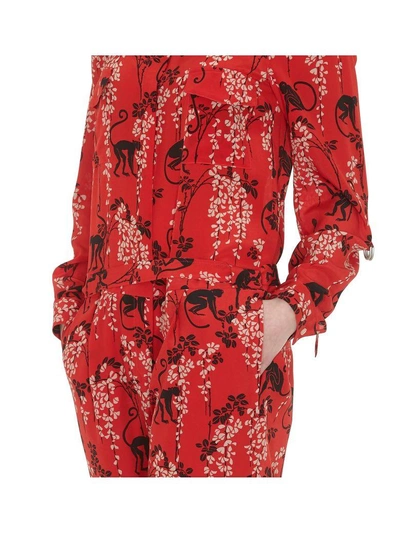 Shop Red Valentino Monkey Print Jumpsuit