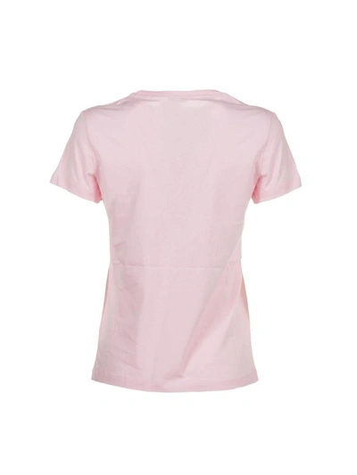 Shop Kenzo Classic Fitted T-shirt In Rosa Multicolor