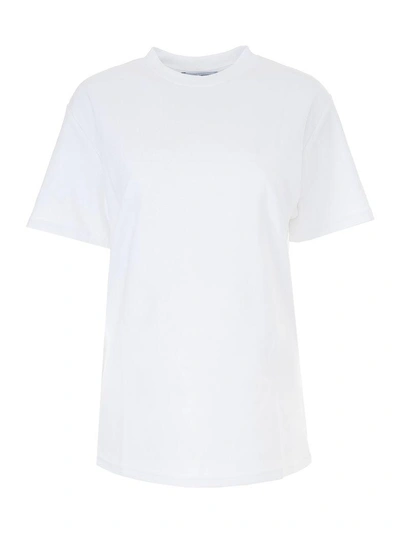 Shop Alyx Heavy Metal T-shirt In White (white)