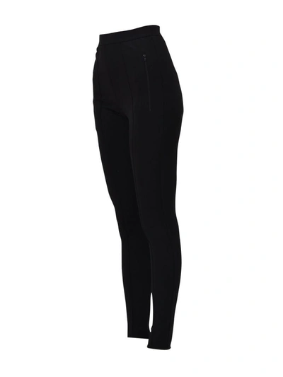 Shop Balenciaga Sporty Pants With Logo In Black