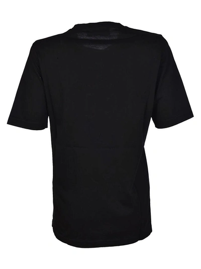 Shop Dsquared2 Icon Embroidered T-shirt In Black