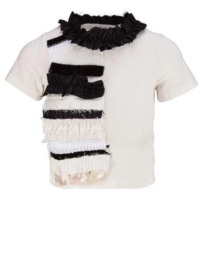 Shop Dilara Findikoglu T-shirt In Bianco