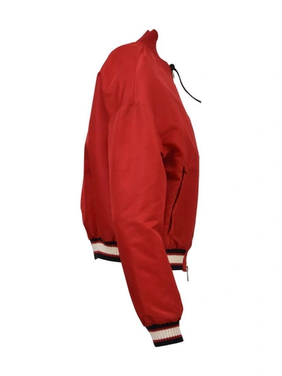 Shop Moncler Actinote Jacket Red