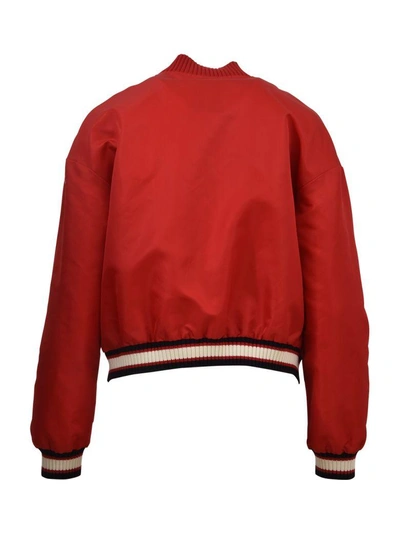 Shop Moncler Actinote Jacket Red