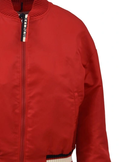 Shop Moncler Actinote Jacket Red