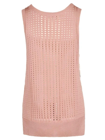 Shop Bottega Veneta Top #5 In Light Rose