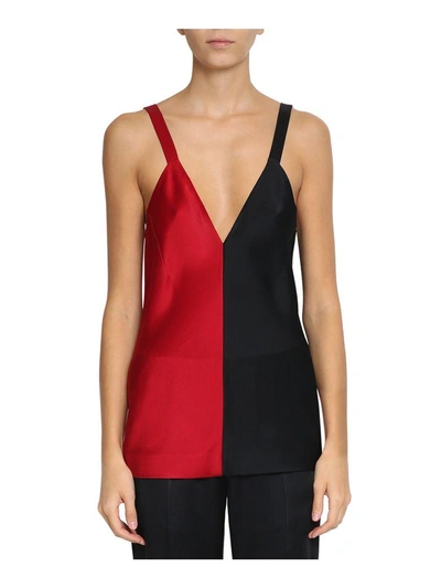 Shop Haider Ackermann Two Tones Kuiper Top In Nero