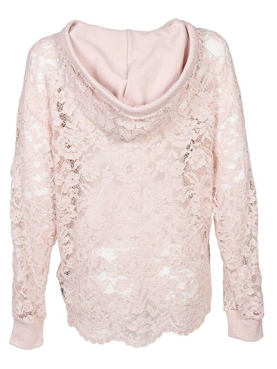 Shop Forte Couture Bad Girl Hoodie In Pink