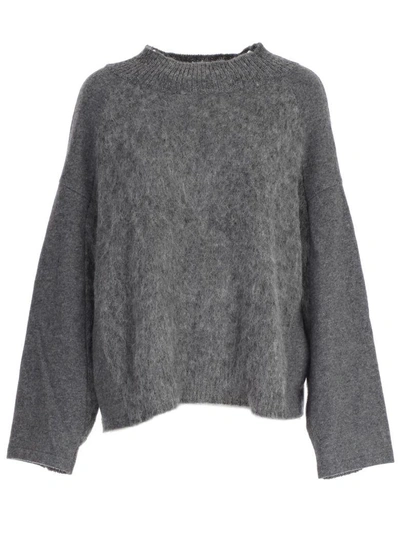 Shop Y's Sweater In Charcoal