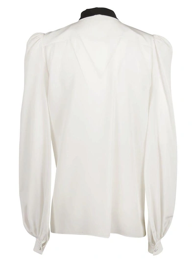 Shop Givenchy Tied Neck Blouse