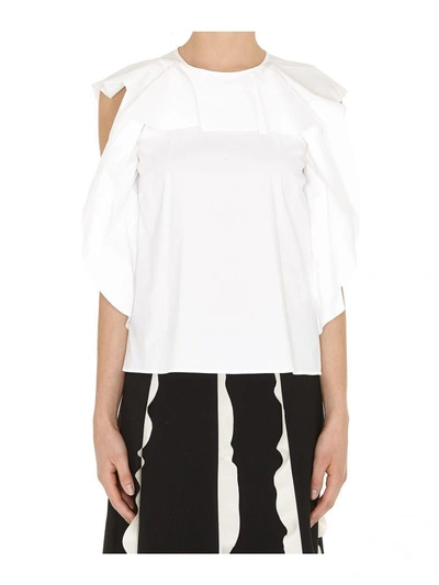Shop Red Valentino Top In White