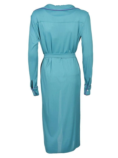 Shop Giada Benincasa Classic Cardi-coat In Blue