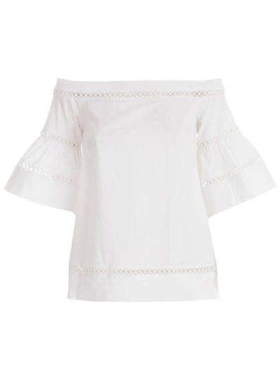 Shop Michael Michael Kors Top In White