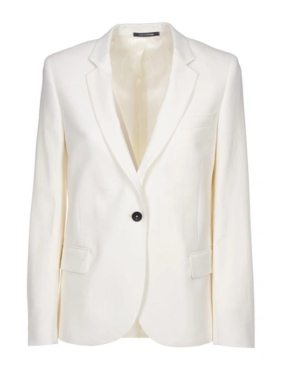 Shop Paul Smith Ps By  Wool-hopsack Blazer In White