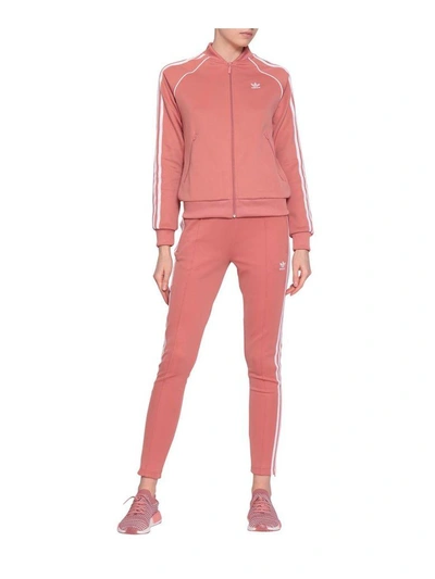Shop Adidas Originals Sst Track Pants In Rosa