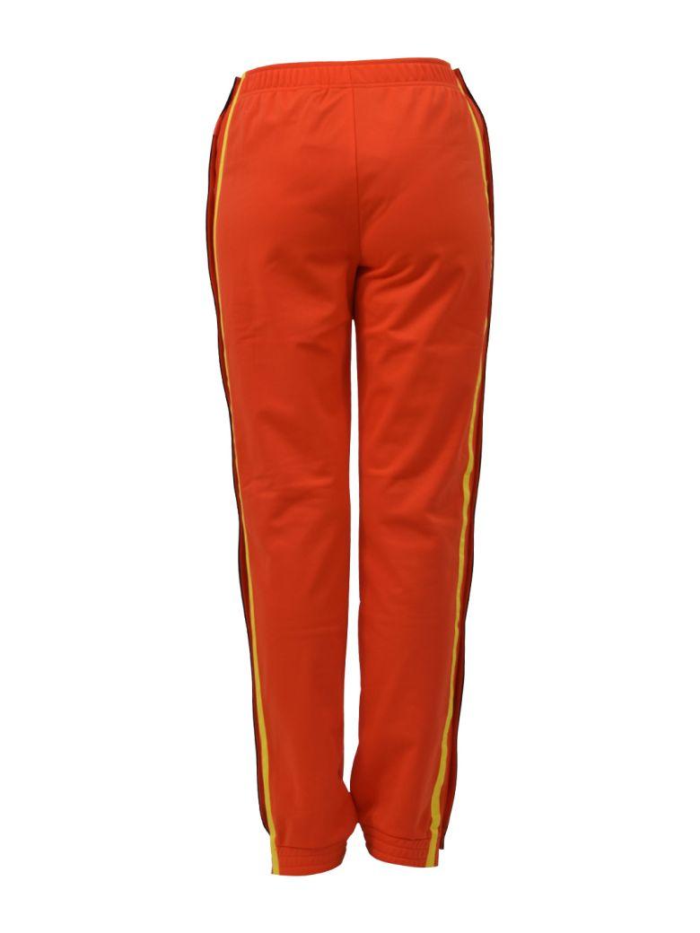 Fenty X Puma Orange Techno-jersey Pants In Arancio-nero-giallo | ModeSens