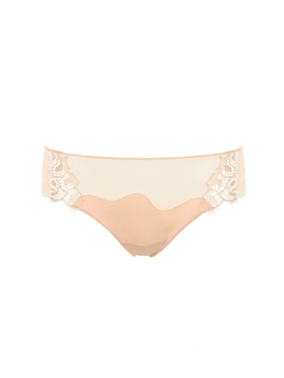 Shop La Perla Quartz Garden Briefs In Eggshellbeige