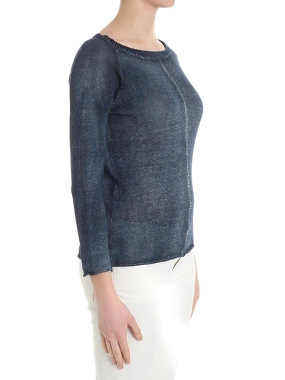 Shop Avant Toi - Sweater In Blue