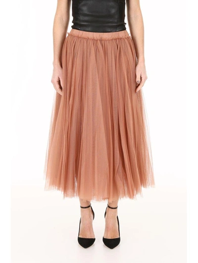 Shop N°21 Tulle Skirt In Rosarosa