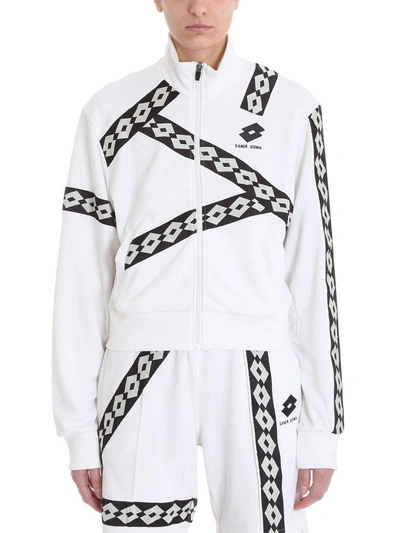 Shop Damir Doma X Lotto Sweatshirt In White