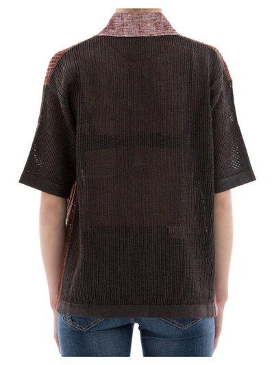 Shop Acne Studios Multicolor Cotton Sweatshirt In Brown