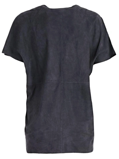 Shop Desa 1972 Short Sleeve T-shirt In Ink Blue