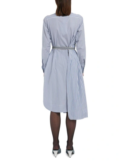 Shop Max Mara Maxmara Weekend Dress In Blu White