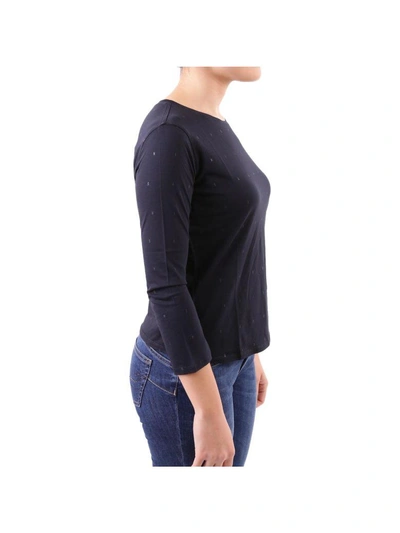 Shop Armani Jeans T-shirt In Navy
