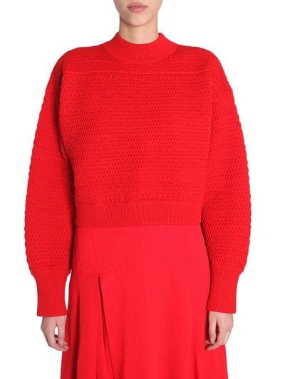 Shop 3.1 Phillip Lim / フィリップ リム Cropped Sweater In Rosso