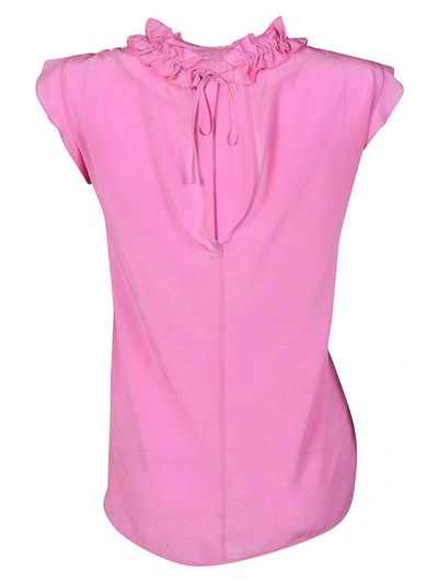 Shop True Royal Ruffle Top In Pink