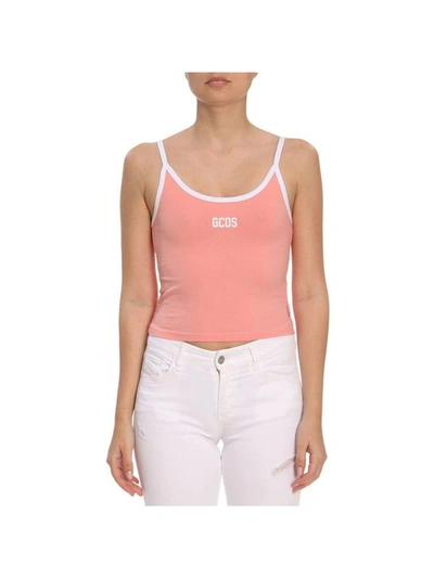 Shop Gcds T-shirt T-shirt Women  In Pink