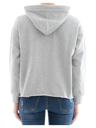 Shop Forte Couture Grey Cotton Sweater