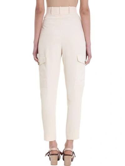 Shop See By Chloé Beige Cotton Pants