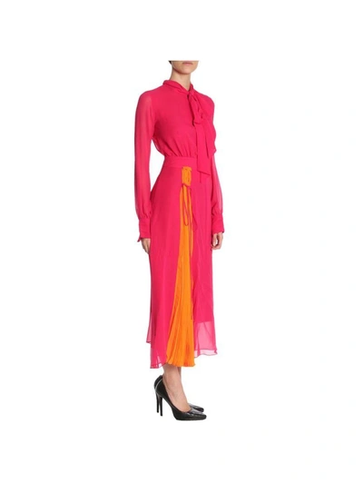 Shop Capucci Dress Dress Women  In Fuchsia